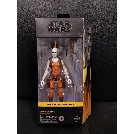 2021 Star Wars The Black Series- The Clone Wars- Aurra Sing