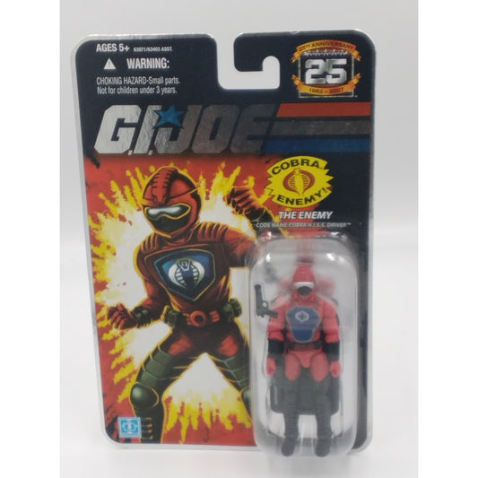 H.I.S.S. driver Gi Joe 25th anniversary on card
