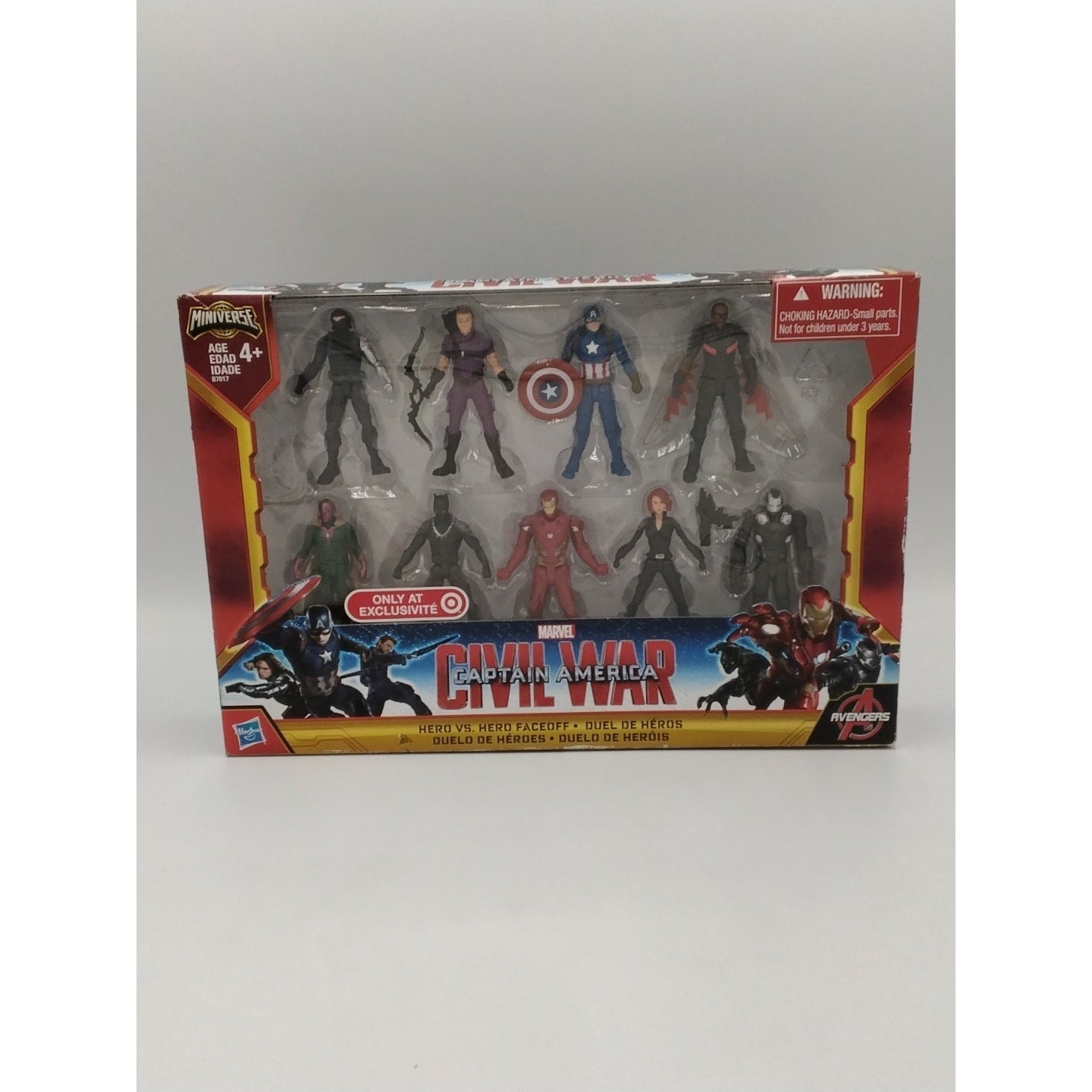 2015 Marvel Captain America Civil War Miniverse Hero vs Hero Faceoff Exclusive