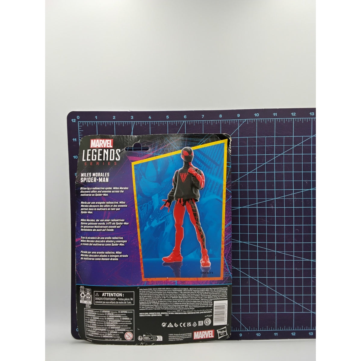 2023 Miles Morales Legends series Action Figure Sealed Marvel Hasbro