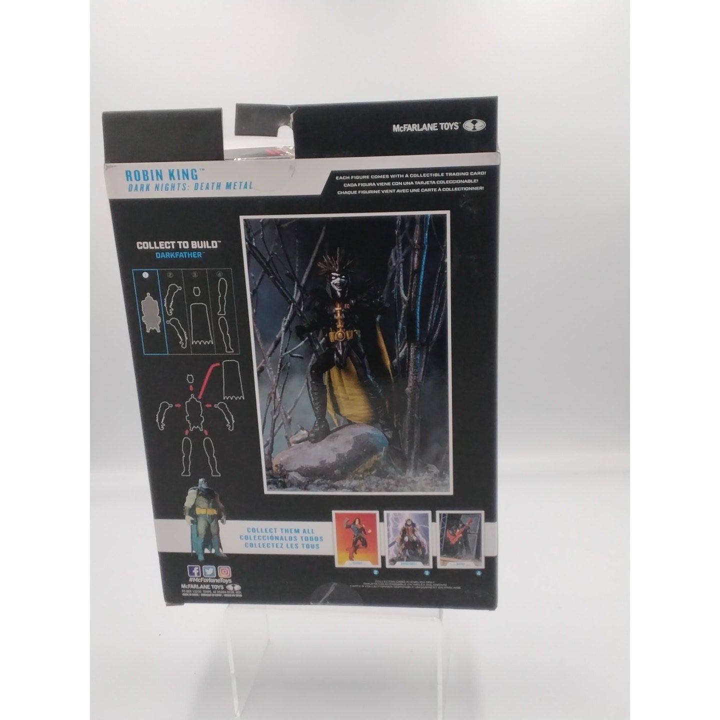 Robin King C.T.B. McFarlane DC on card