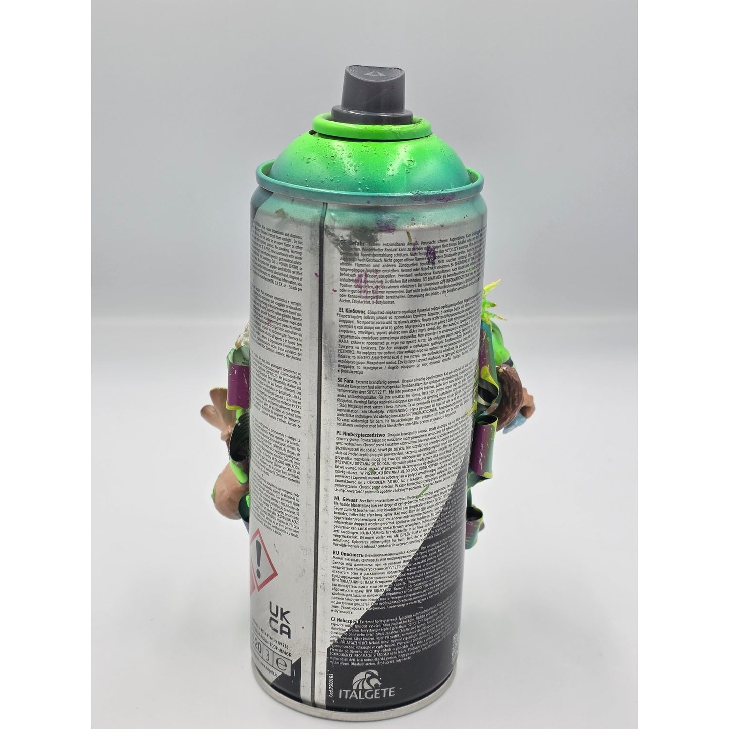 Scratch The Cat KO Rare Rattler One of Kind Customized TMNT