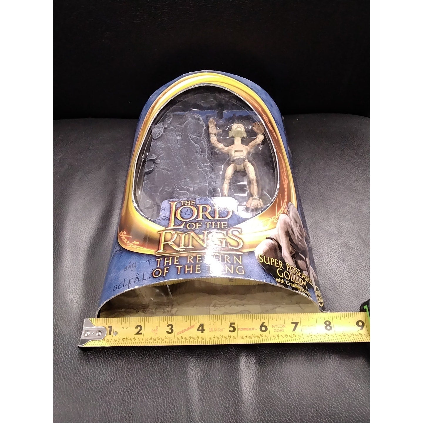 2003 Gollum Super Poseable Lord of the Rings Action Figure  in box