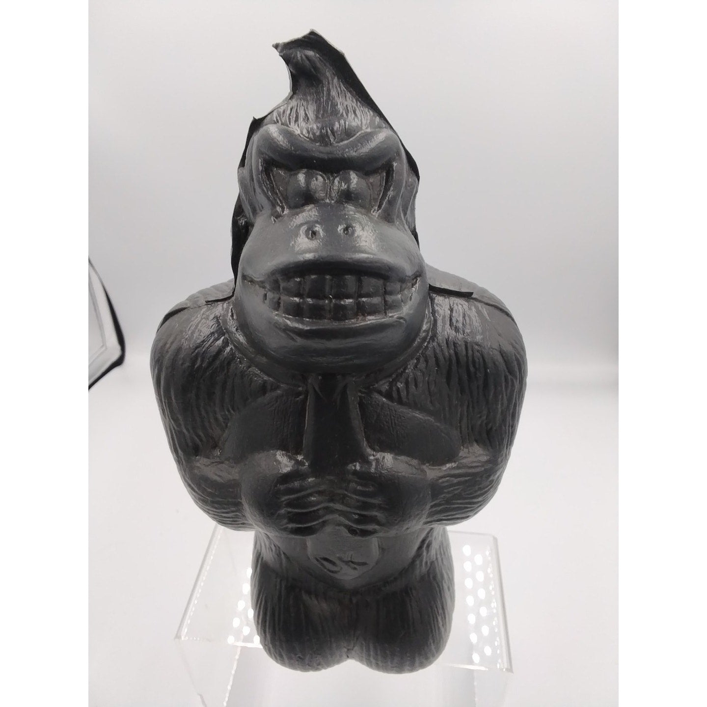 Donkey Kong Nintendo,  Piggy Bank Blow Mold Plastic 10 " Mexican Toy