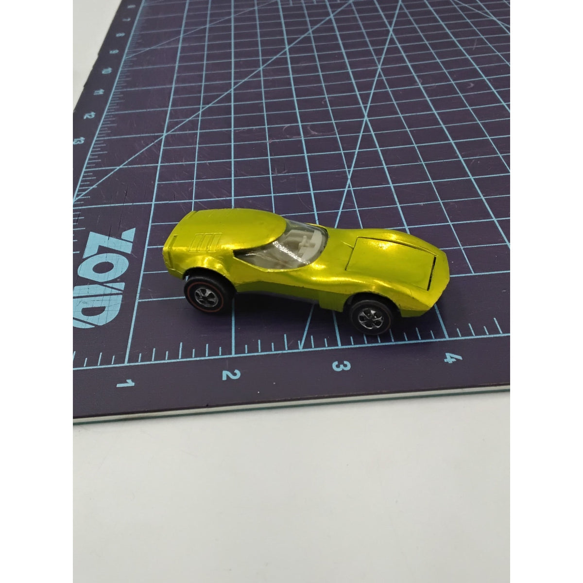1968 TORERO Lime Green w white interior Redline Collectible Loose Hot Wheels