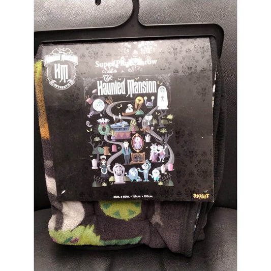 Haunted Mansion Spirit Halloween throw blanket New In package