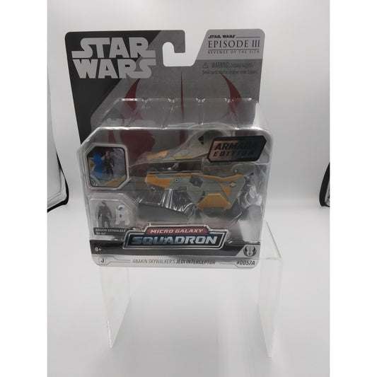 Star wars Jedi interceptor Micro galaxy squadron