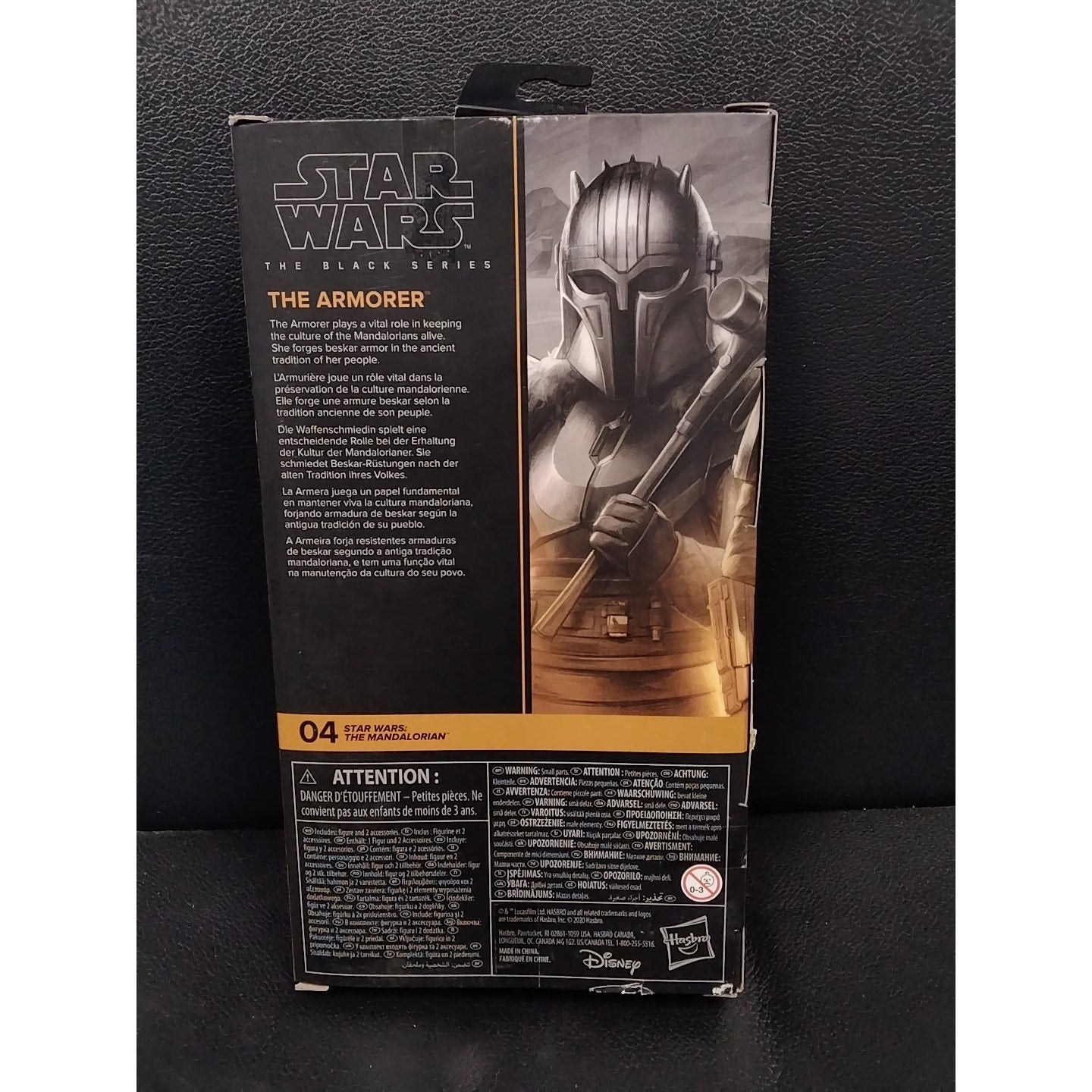 2020 Star Wars The Black Series- The Mandalorian- The Armorer
