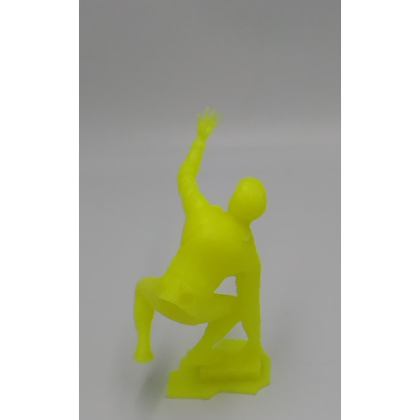 KO Hunchback Neon Yellow Mexican Action Figure Rare