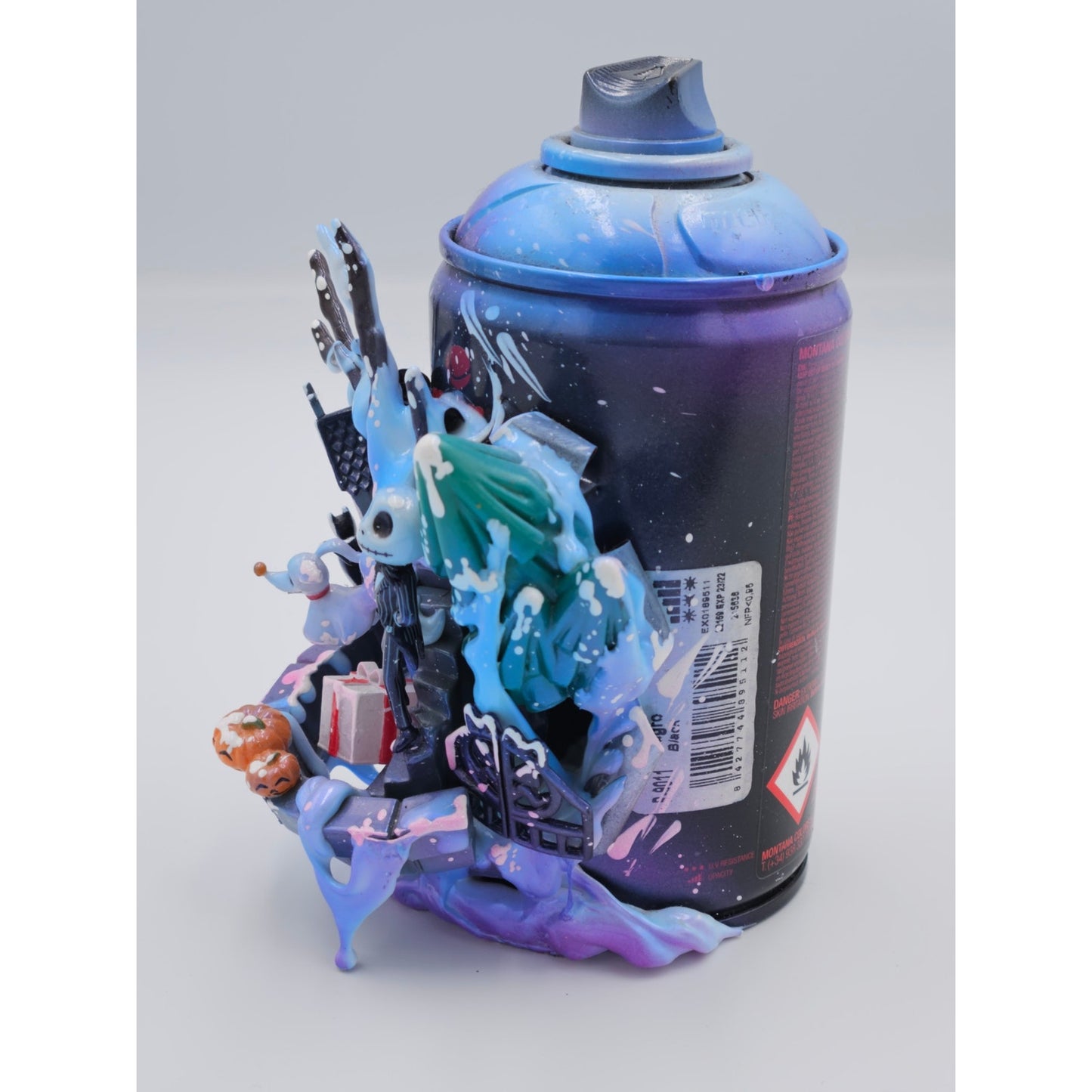 Nightmare Before Christmas Jack Skellington Rattler Rare Custom