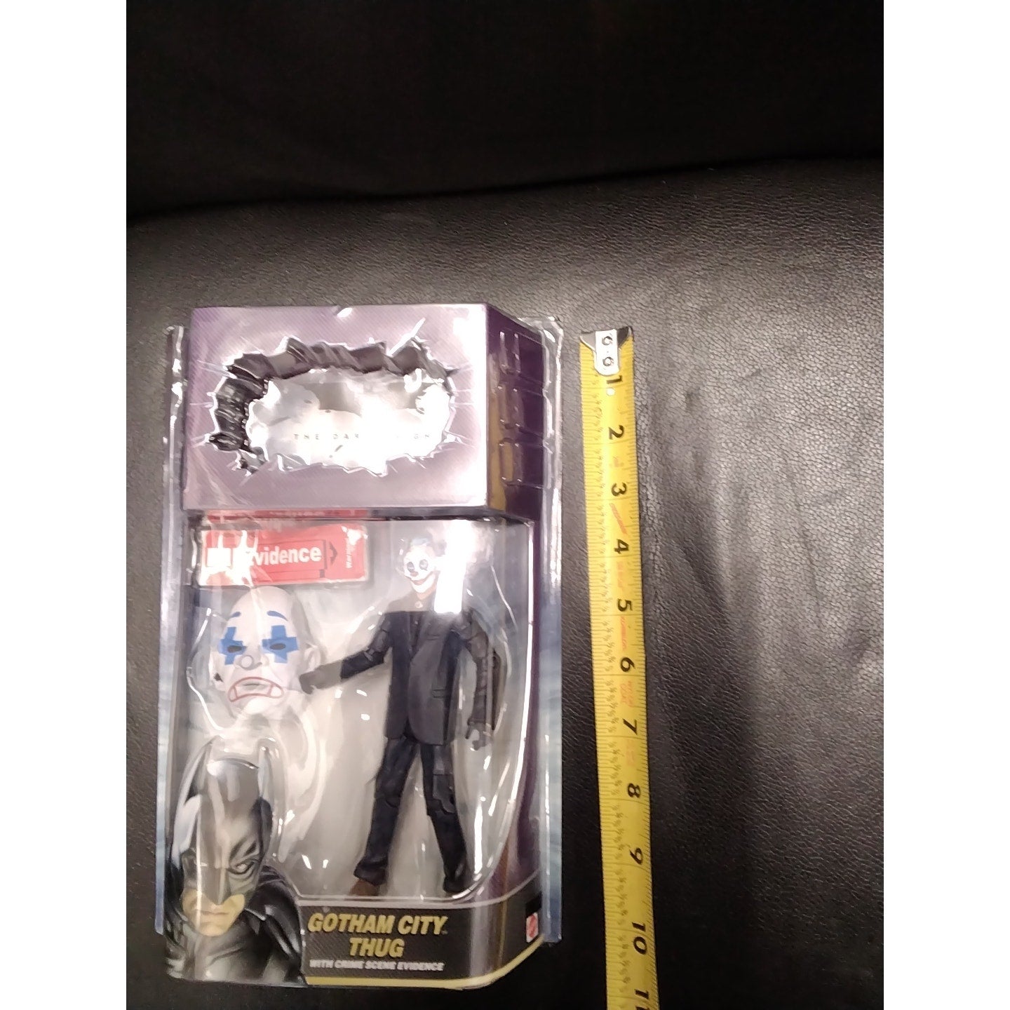 Gotham City thug Figure Blue Cross Red Lined Mouth new in box batman dark knight