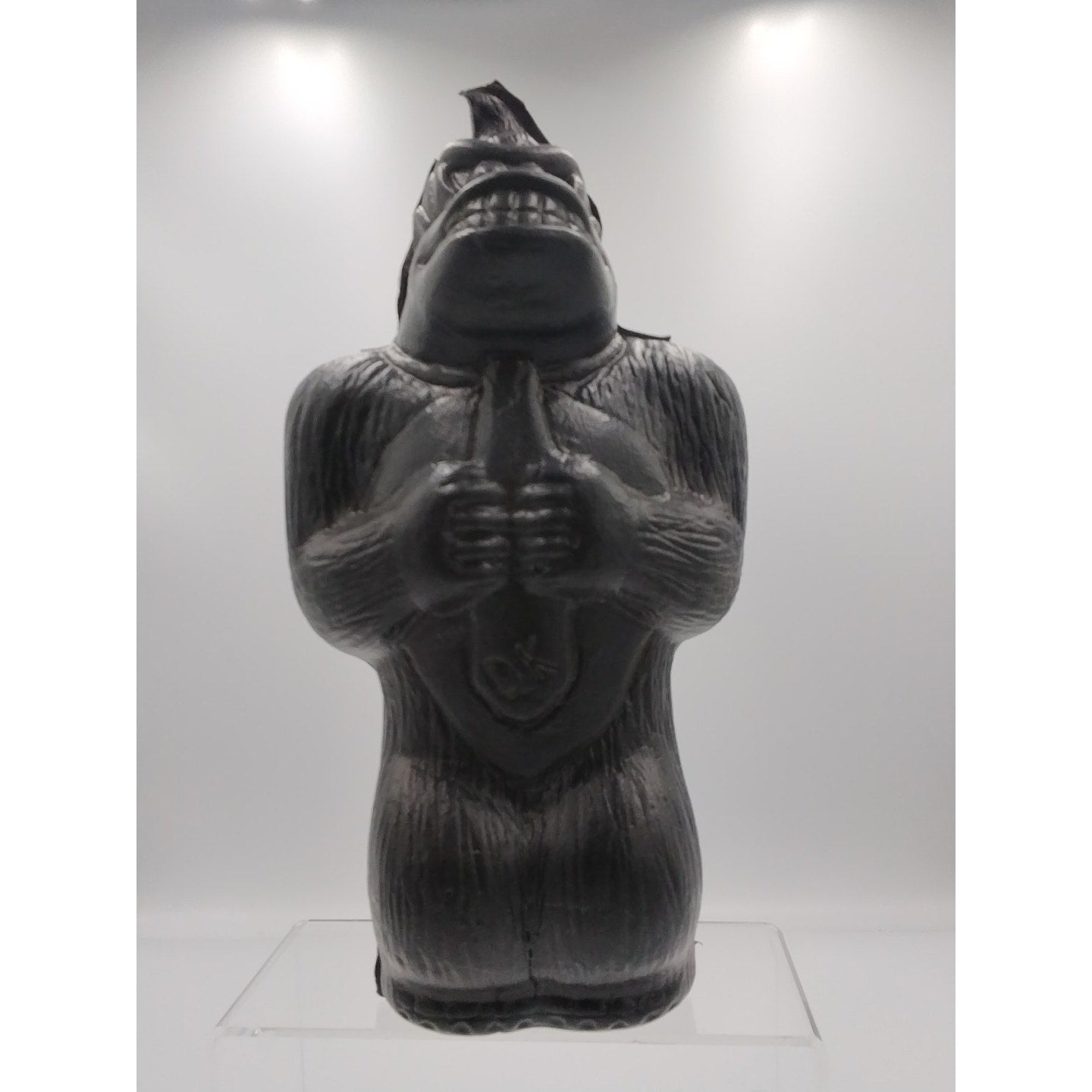 Donkey Kong Nintendo,  Piggy Bank Blow Mold Plastic 10 " Mexican Toy