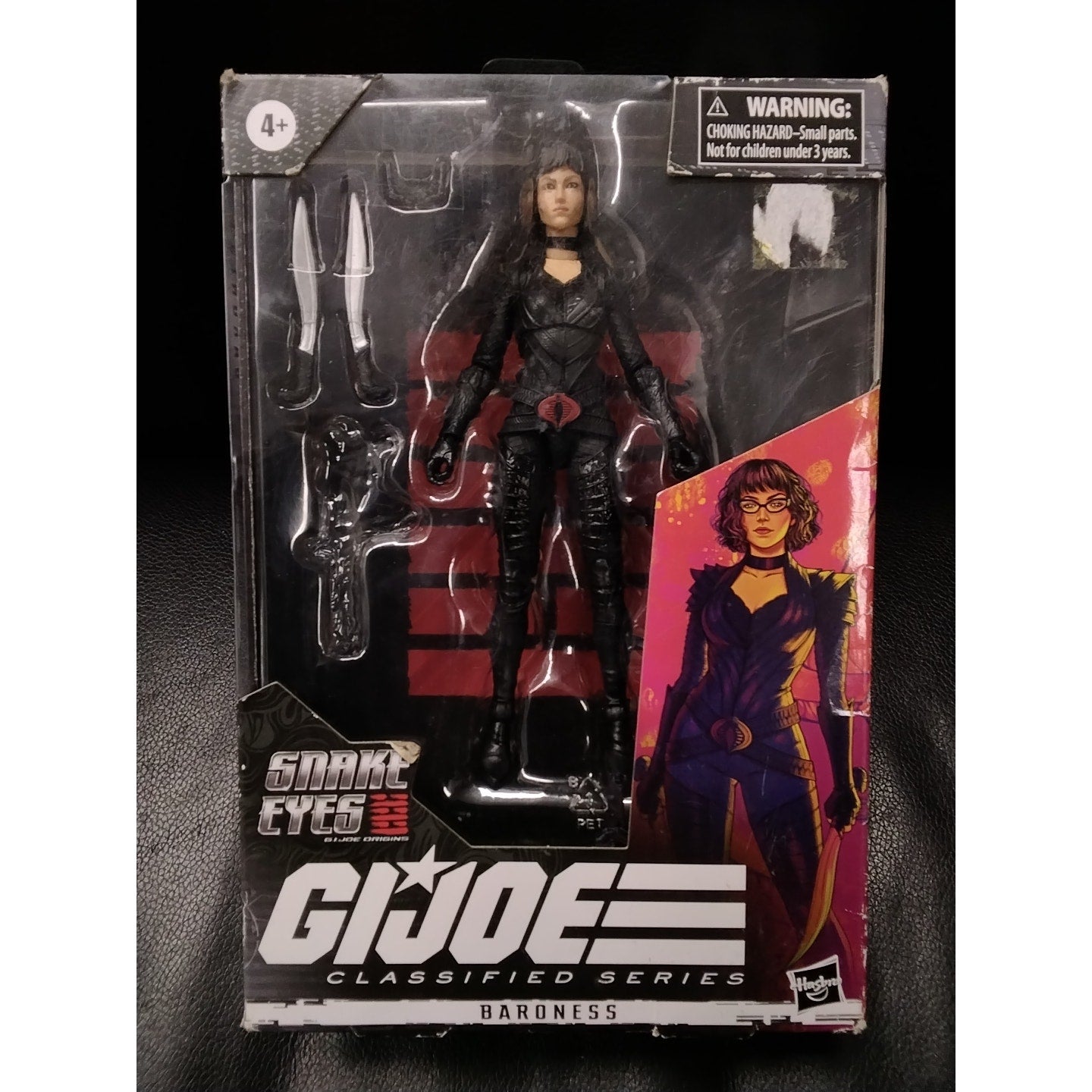 2020 Baroness GIJOE Classified Snakes Eyes Series in box