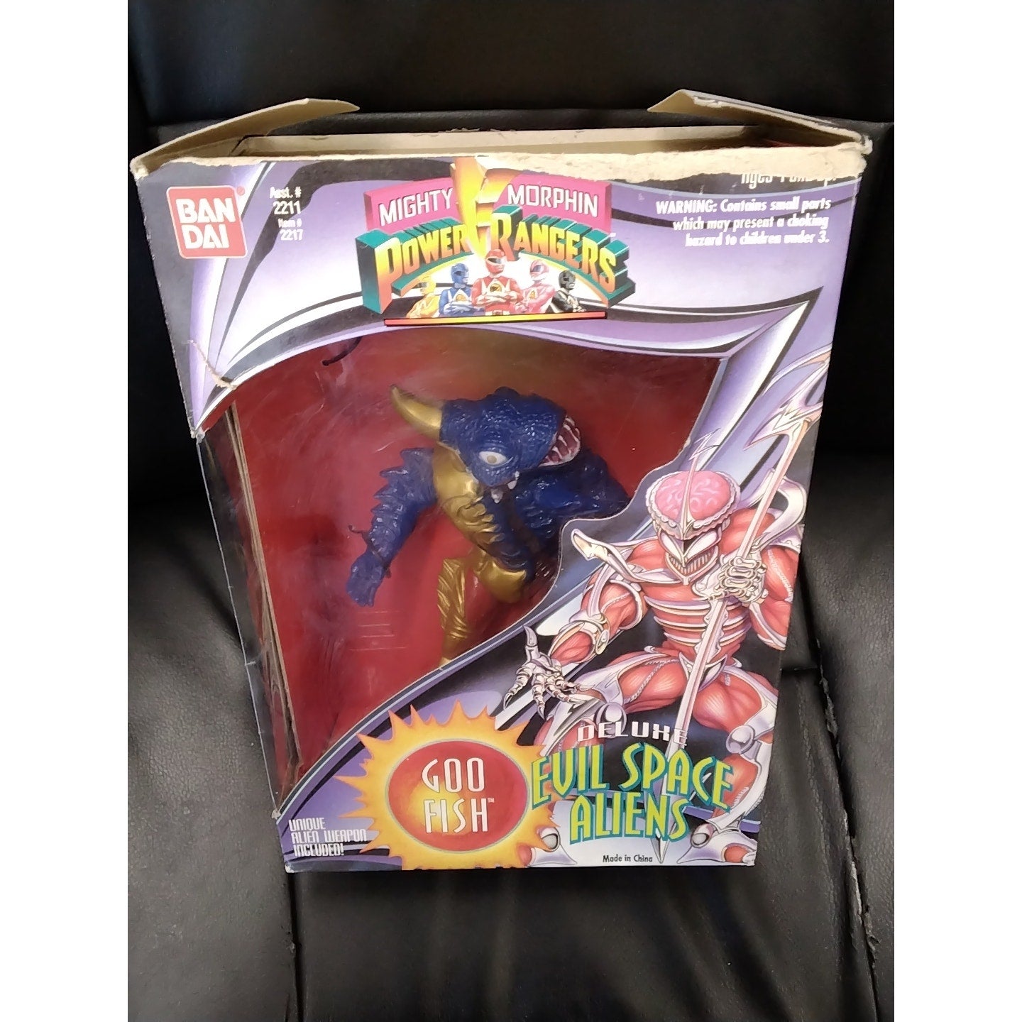1993 Evil Space Aliens Power Rangers Goo Fish