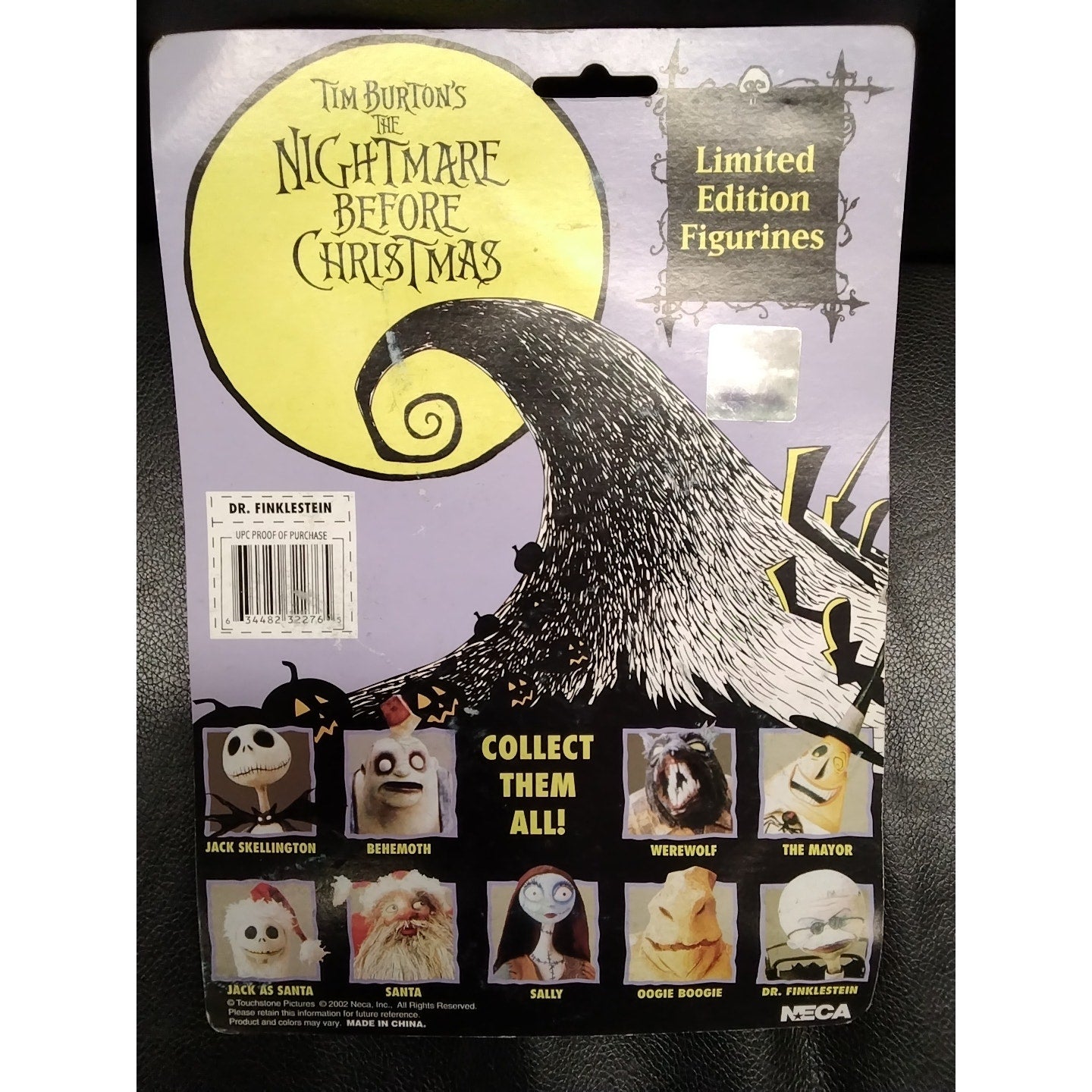 2002 Tim Burton Nightmare Before Christmas- Dr. Finklestein