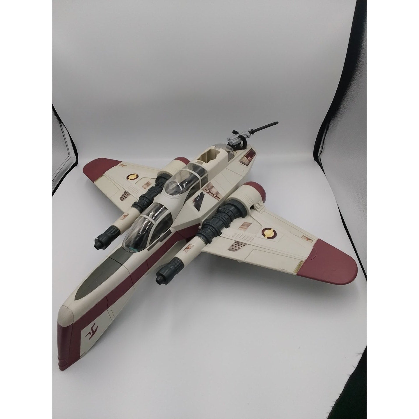 2004 ARC-170 ROTS clone wars star wars missing wing guns