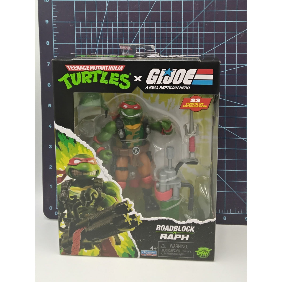 2026 ROADBLOCK X RAPH Action Figure Sealed TMNT Playmates