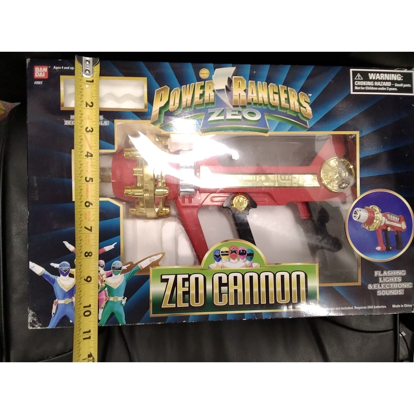 1997 Zeo Cannon Saban's Power Rangers in box Bandai Vintage