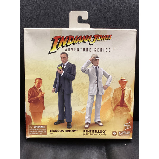 2023 Indiana Jones Adventure Series- Marcus Brody n René Belloq
