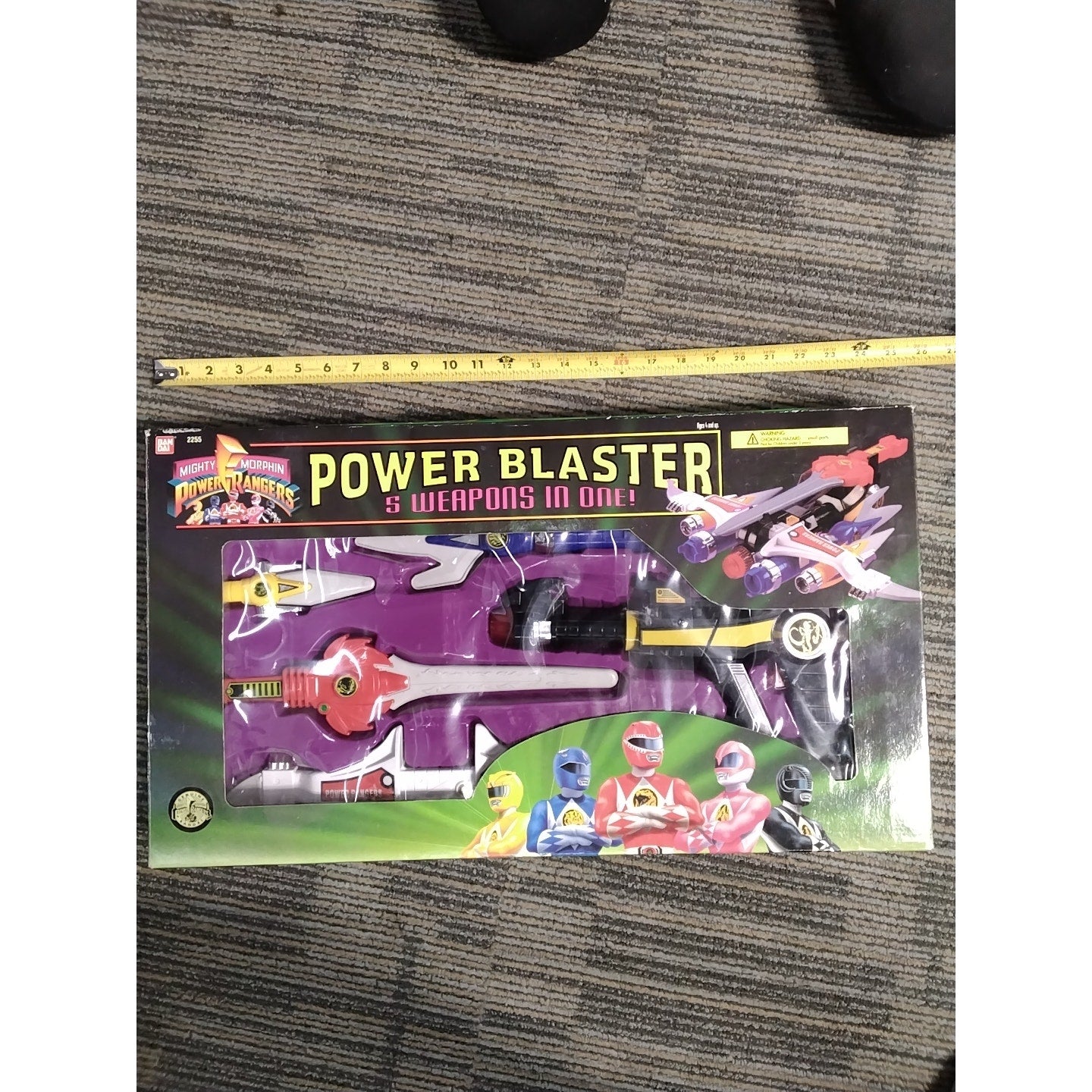 1995 Bandai Power Rangers Power Blaster 5 Weapons In One