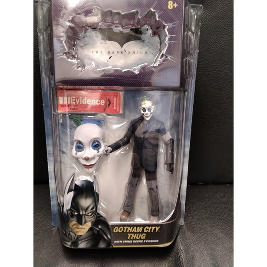 Gotham Thug Batman the dark knight Figure Blue Hair, Blue Eyes, Red Mouth in box