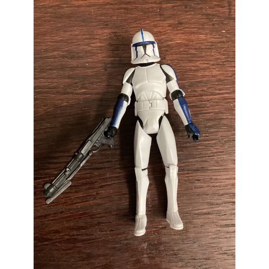 Star Wars - Hasbro - 2008 - Clone Wars - Trooper Denal - 3.75” Figure