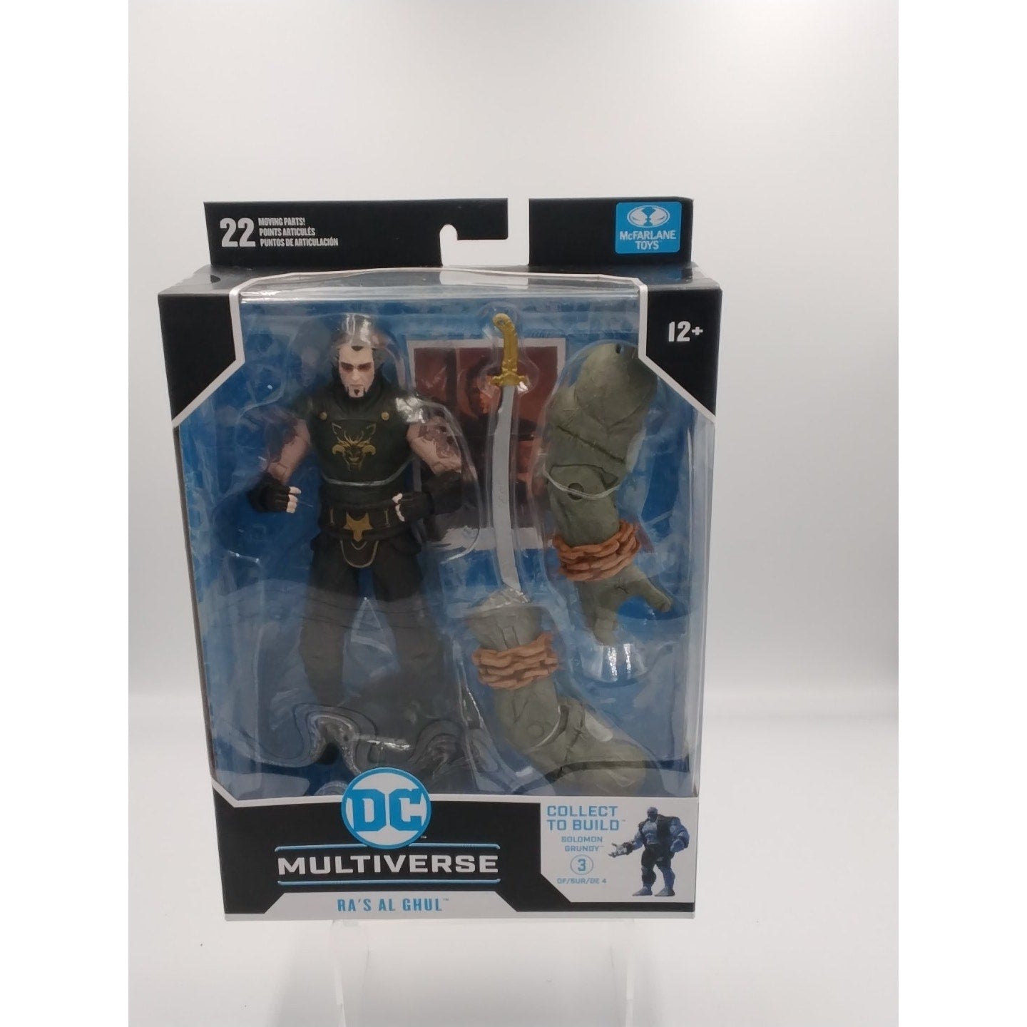 Ras Al Ghul arkhom city C.T.B. McFarlane DC on card