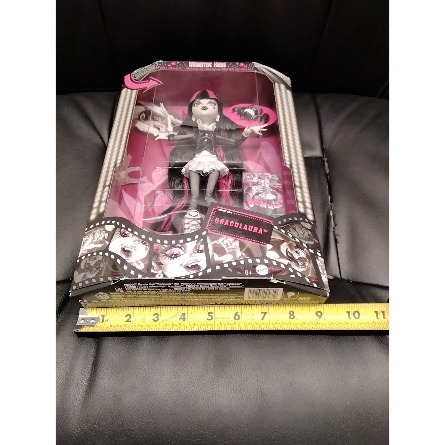 2022 Draculaura Monster High Real Drama New in Box Mattel