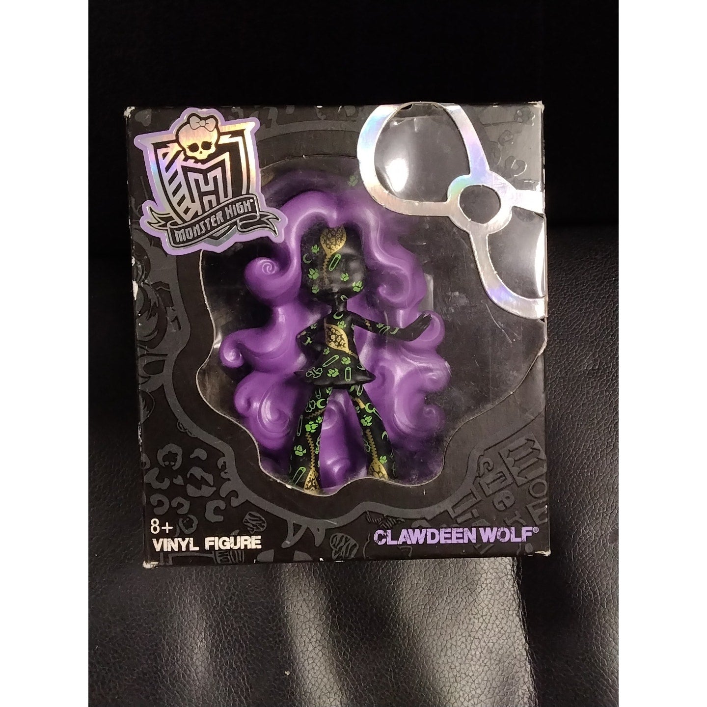 2014 Clawdeen Wolf Pattern Mattel Vinyl Figure In Box