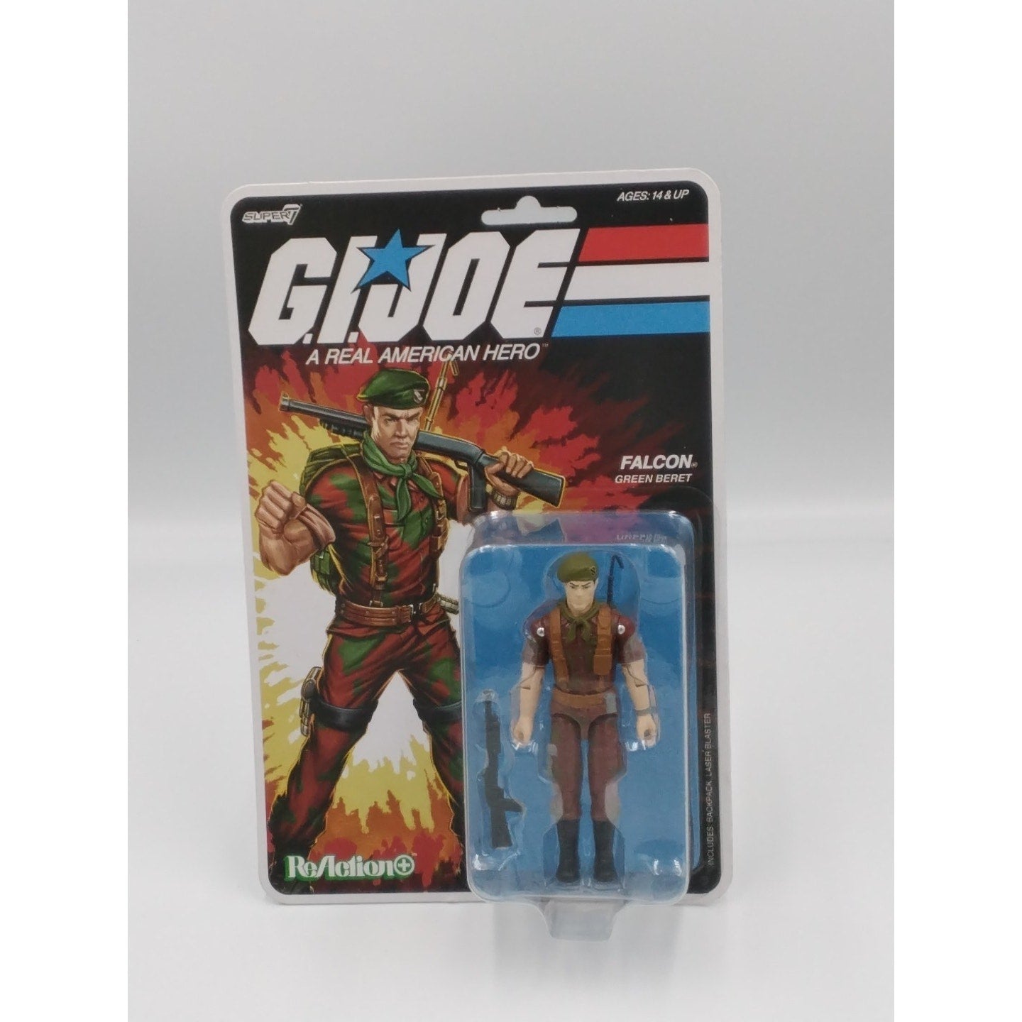 2025 Falcon Gi Joe reaction on card