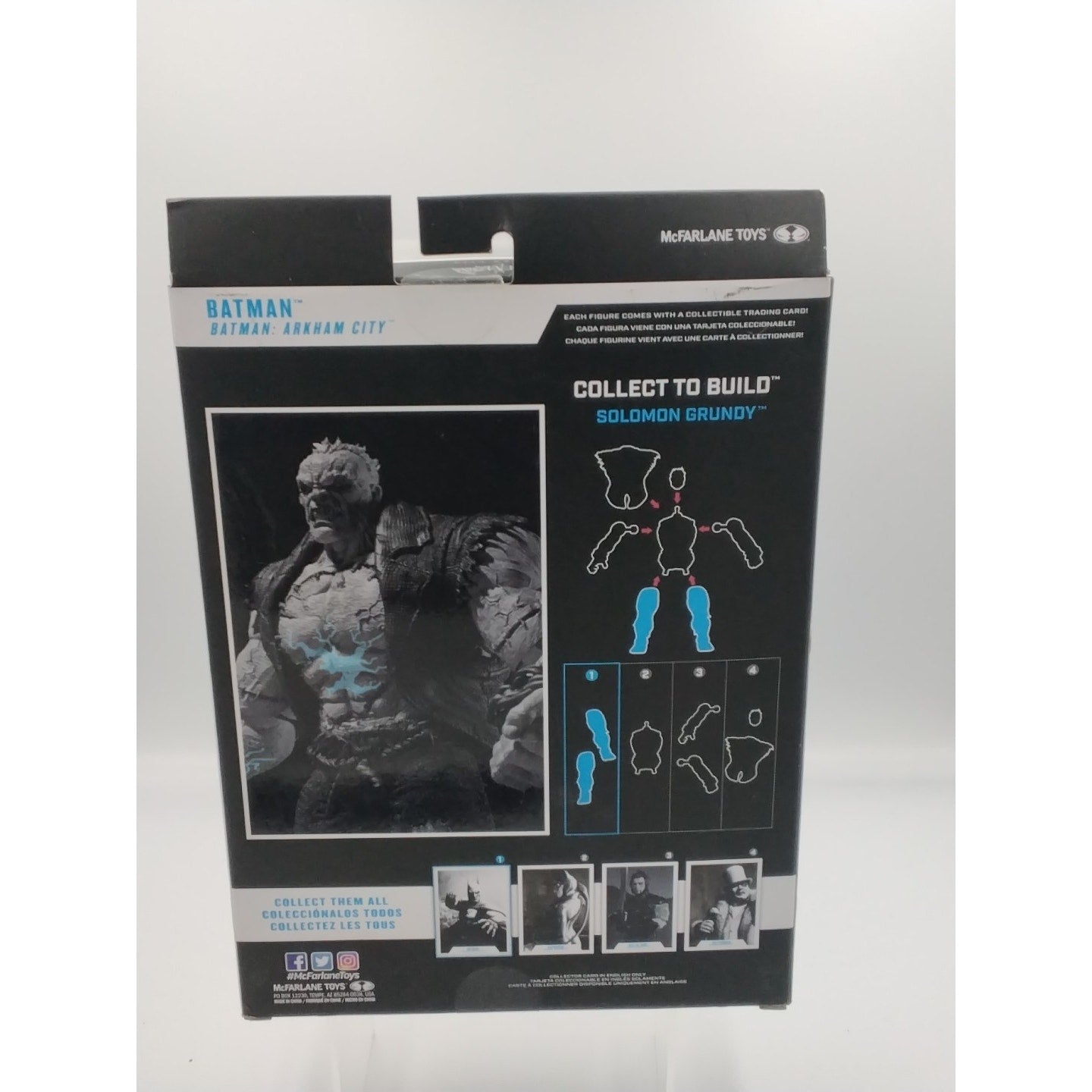 Batman arkham city C.T.B.McFarlane DC on card