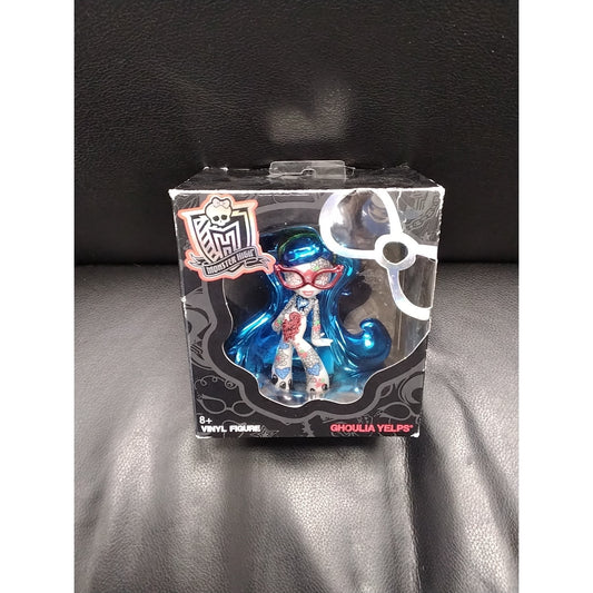 2014 Discontinued Ghoulia Yelps Pattern Mattel Vinyl Figure In Box