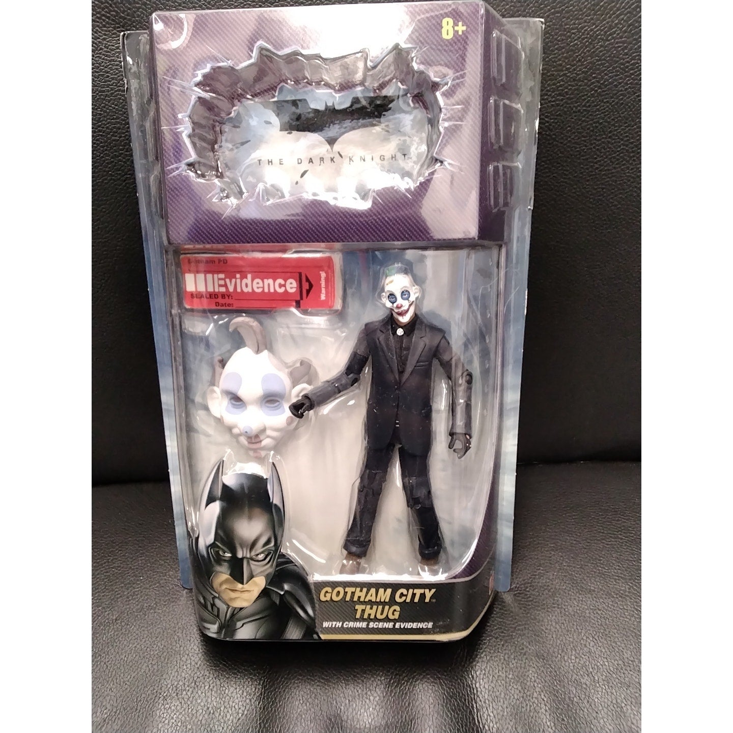 Gotham City Thug, Batman the Dark Knight Figure Blue Eyes Silver Hair in box
