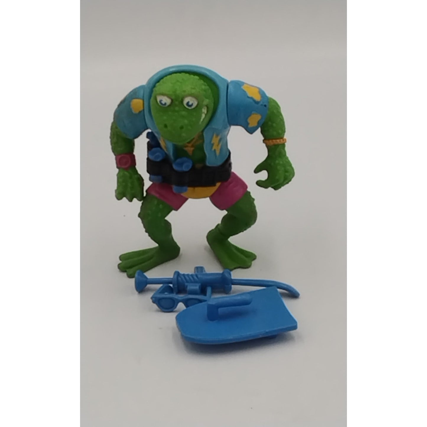 1989 Genghis Frog TMNT Action Figure