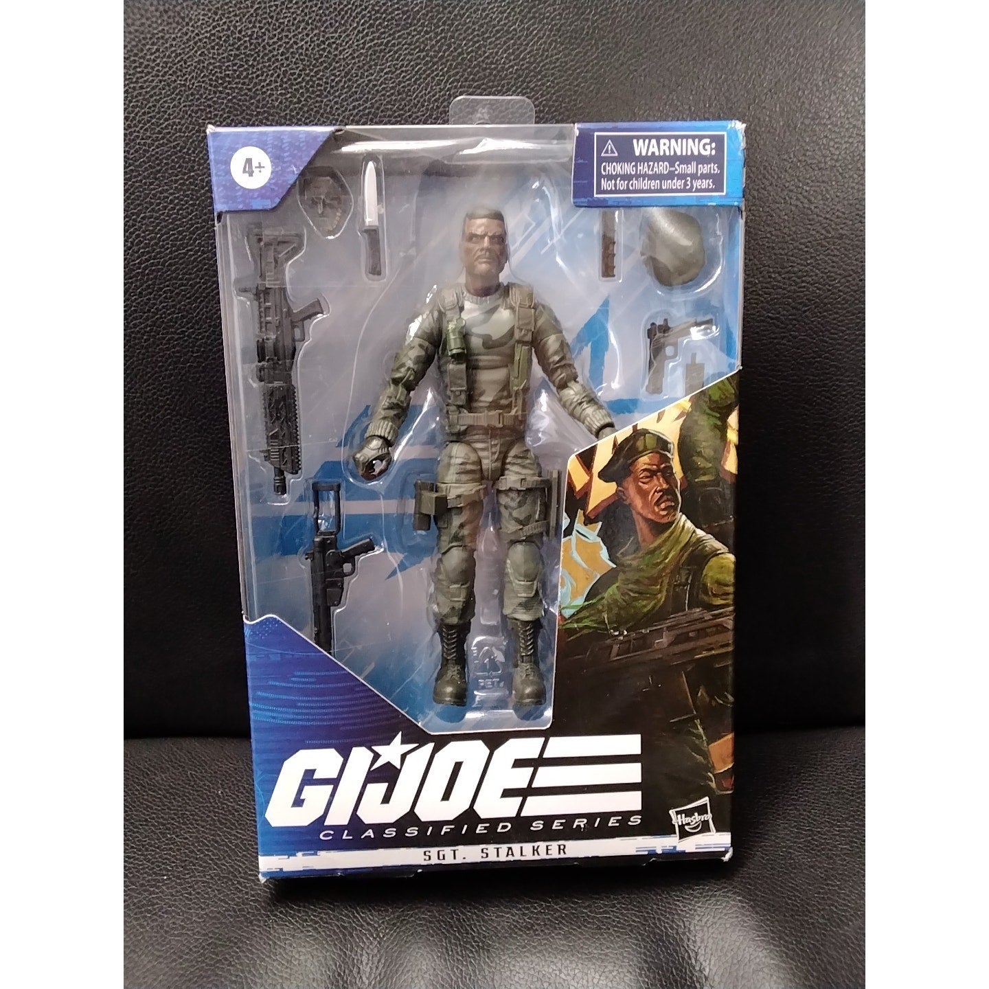2020  Sgt. Stalker Gi Joe classified action figure in box