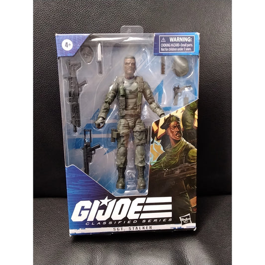 2020  Sgt. Stalker Gi Joe classified action figure in box
