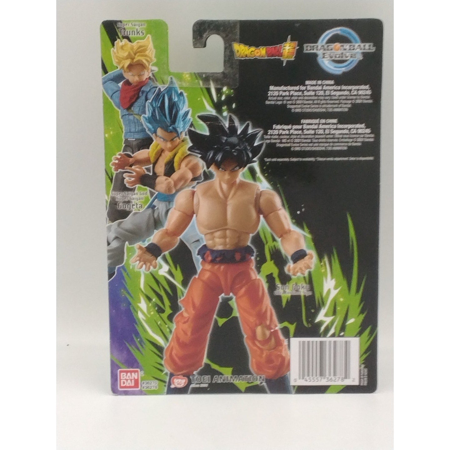 2022 Ultra Instinct Sign Goku Super Evolve Action Figure Sealed Dragon Ball Z