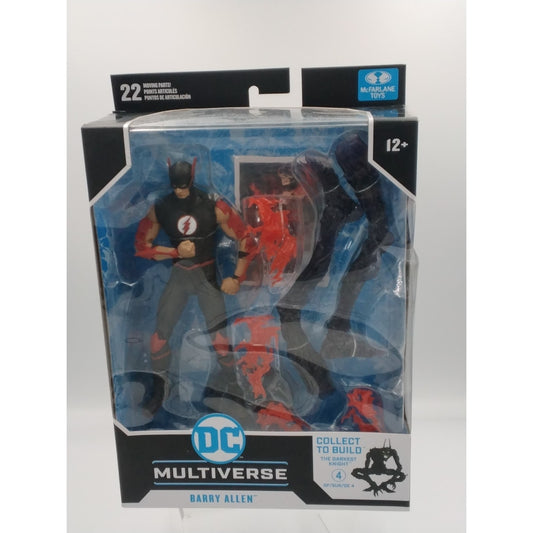 Barry Allen speed metal C.T.B. McFarlane DC on card