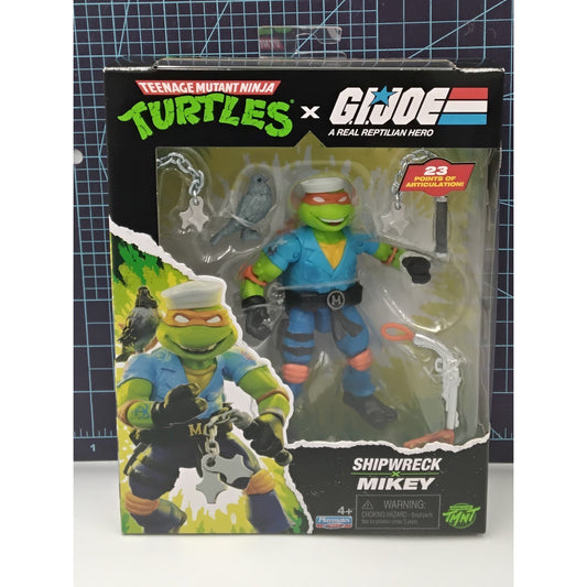 2026 SHIPWRECK X MIKEY Teenage Mutant Ninja Turtles x G.I Joe Action Figure