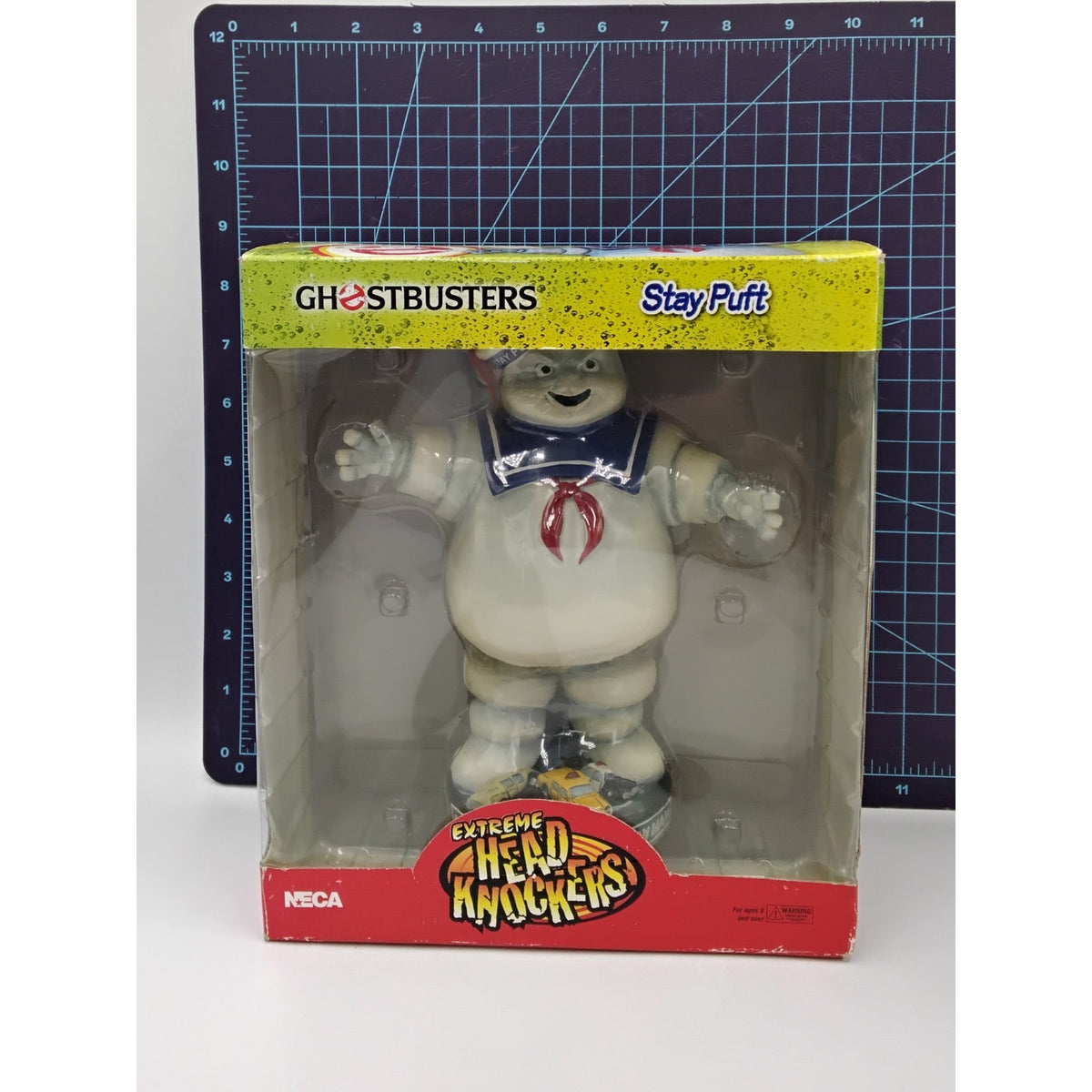 2004 Stay Puft Marshmallow Man Ghostbusters Extreme Head Knockers NECA 2004