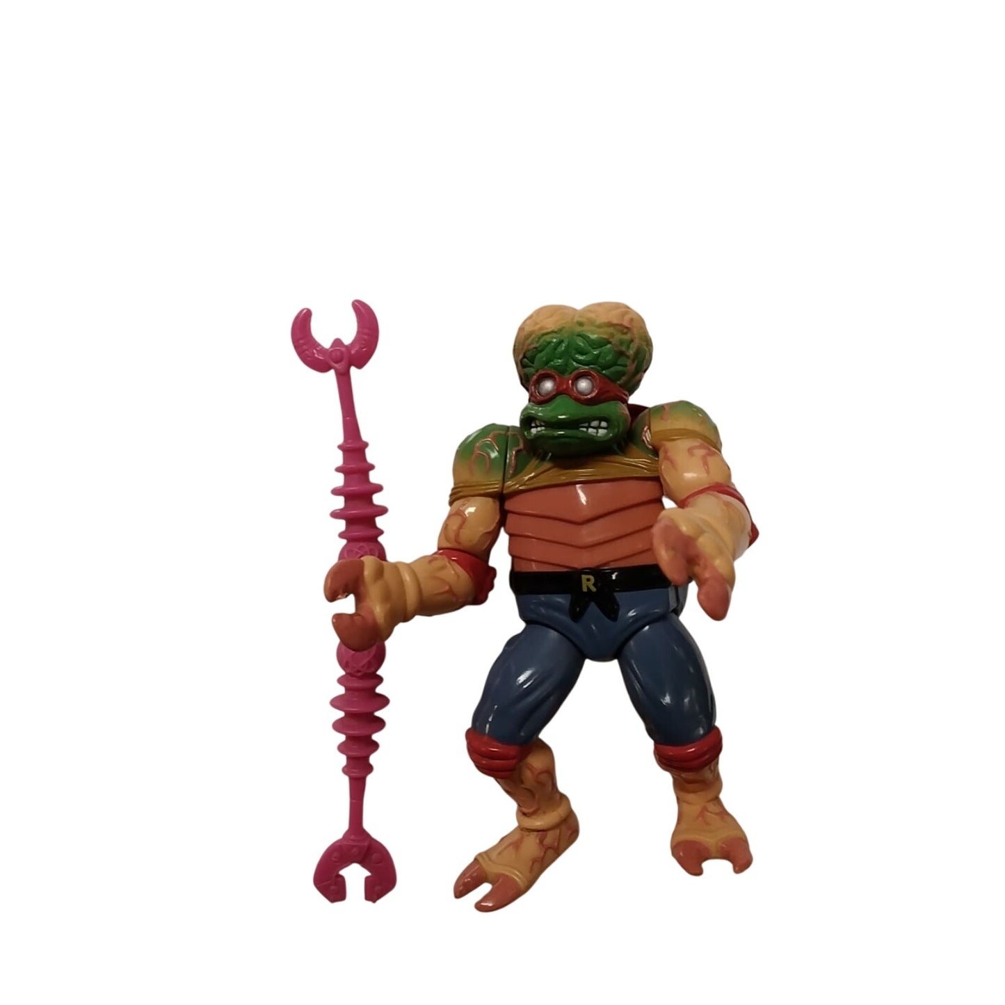 The Mutant Raphael TMNT Universal Studios Monsters 1994 Playmates W/ Staff Weapon