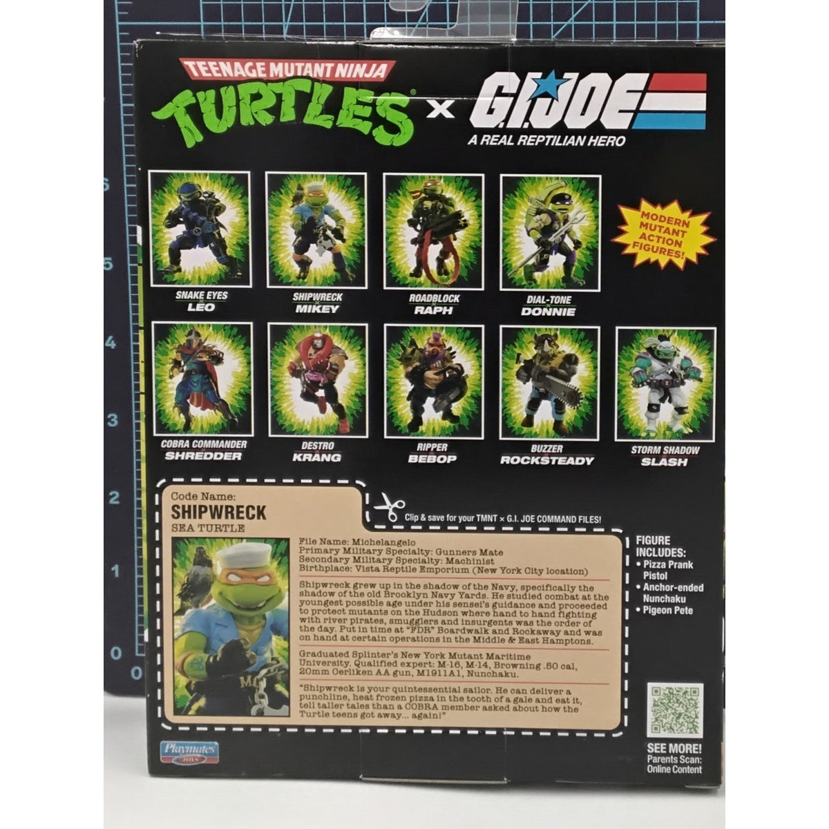 2026 SHIPWRECK X MIKEY Teenage Mutant Ninja Turtles x G.I Joe Action Figure