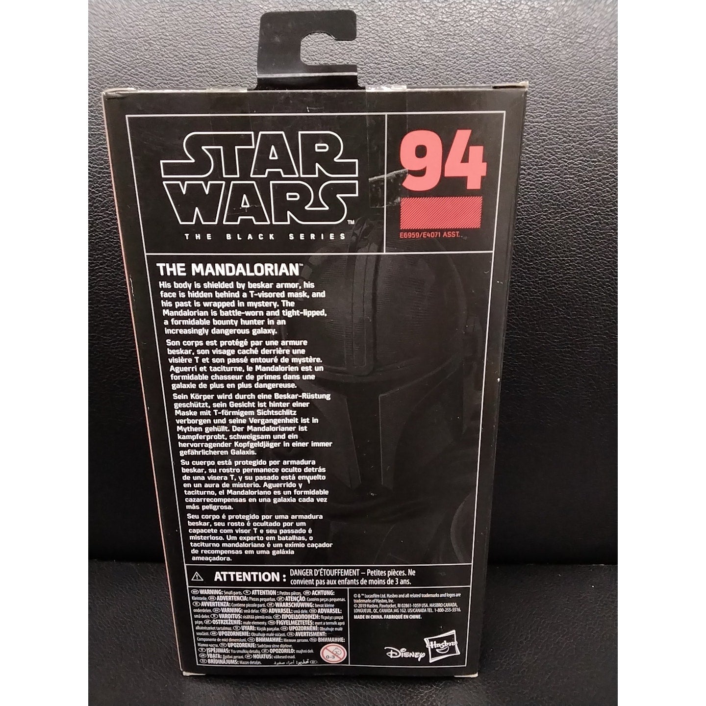 2019 Star Wars The Black Series- The Mandalorian