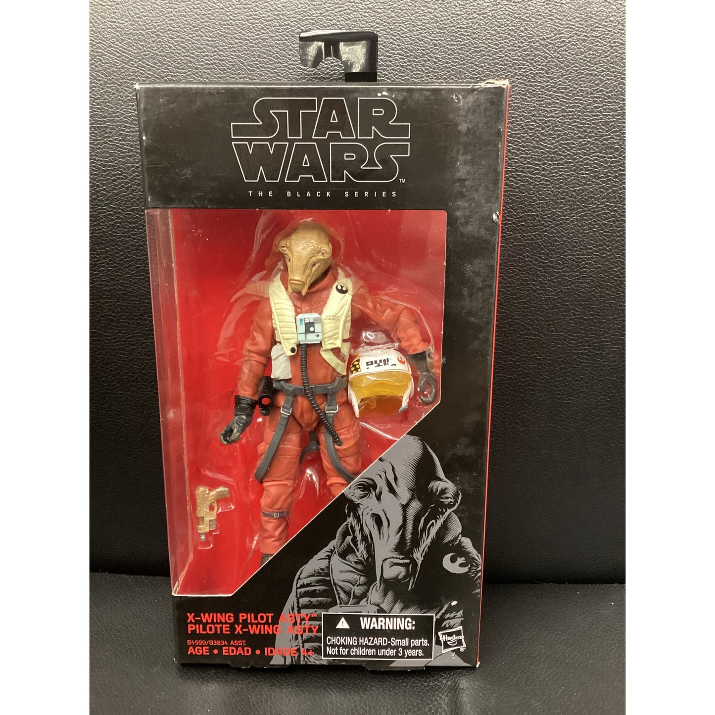 2015 Star Wars The Black Series- X-Wing Pilot Asty