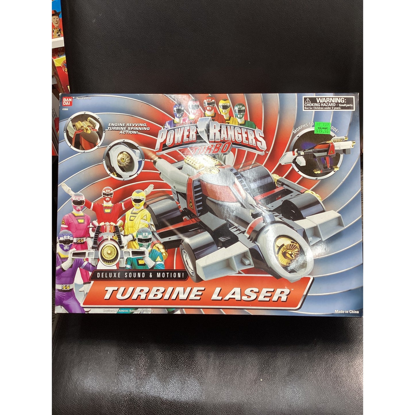 1997 Turbine Laser Power Rangers Turbo in Box