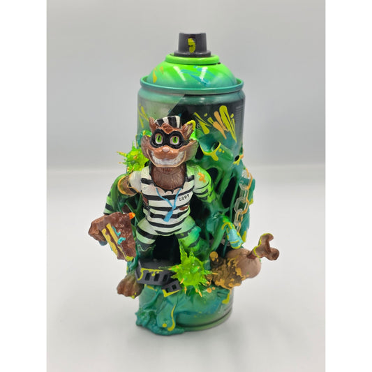 Scratch The Cat KO Rare Rattler One of Kind Customized TMNT