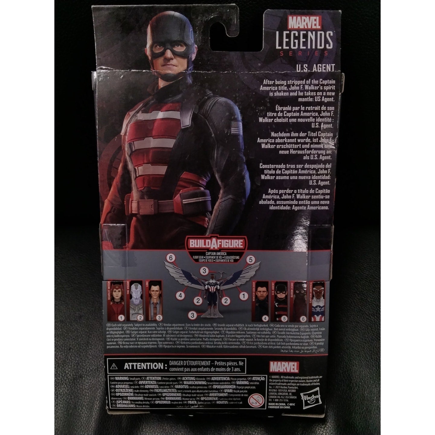 2021 Marvel Legends Series The Falcon And The Winter Soldier U.S. Agent