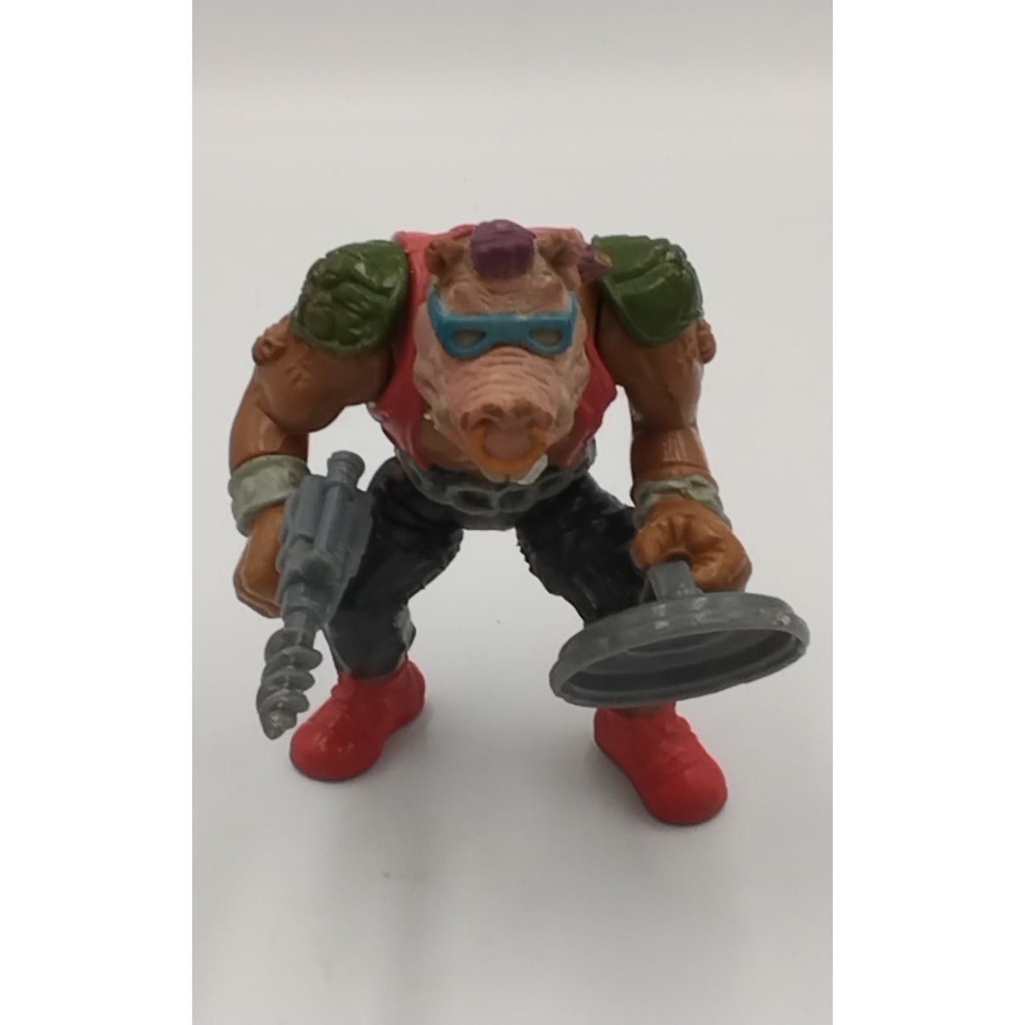 1990 Bebop TMNT "Soft Head" Action Figure
