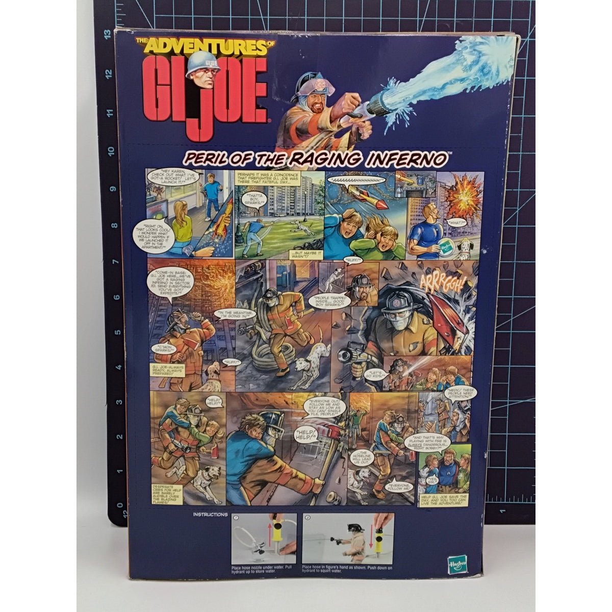 1999 Firefighter 1:6 Peril of the Raging Inferno Adventures New Unopened