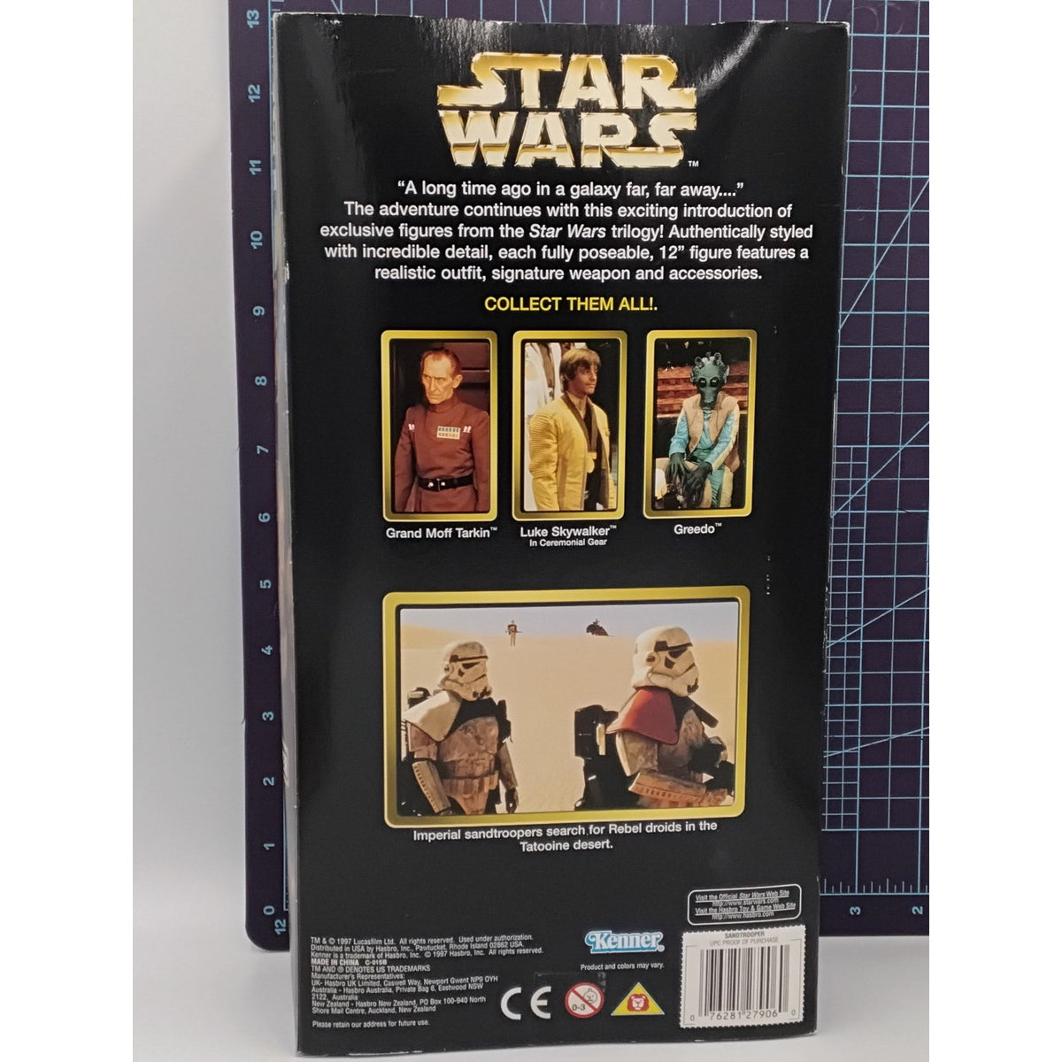 1997 SANDTROOPER with Imperial Droid 12” Figure Action Figure Sealed Star Wars